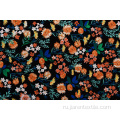 Ткань с принтом небольших соцветий с винтажным изображением